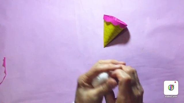 Мороженое из бумаги