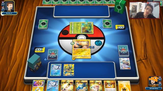 Ampharos GX Is Good! Electropowers For Days! Ampharos GX Deck! Team Up PTCGO