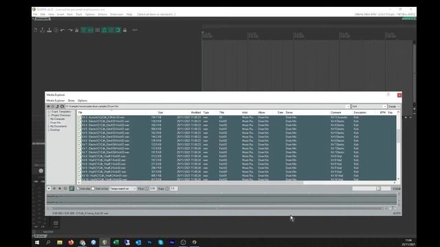 Bulk Metadata Editing Reaper Media Explorer and Media Monkey