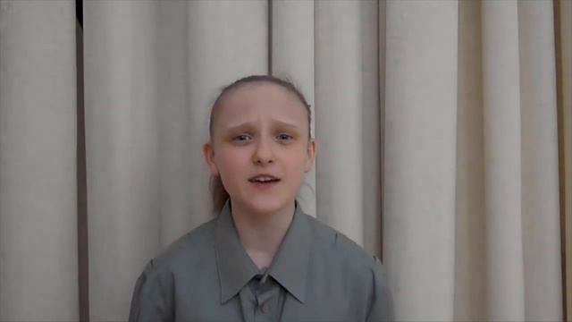 Смирнова Ангелина Павловна - Баллада о зенитчицах (11 лет)