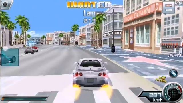 Asphalt 4: Elite Racing - Nokia 5800 gameplay