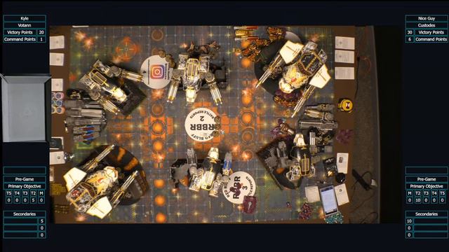 Votann vs Custodes Warhammer 40k Battle Report 5-6-23 Tempest of War Mission