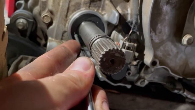 2014-2019 Honda TRX420 500 Fourtrax Rancher Foreman Rear Output Prop Shaft Seal Replacement EASY!