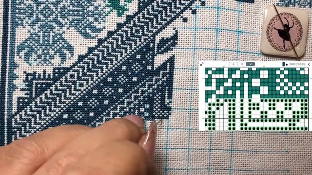 Flosstube 82  Stitch with Me  PANDEMIC Long Dog Sampler
