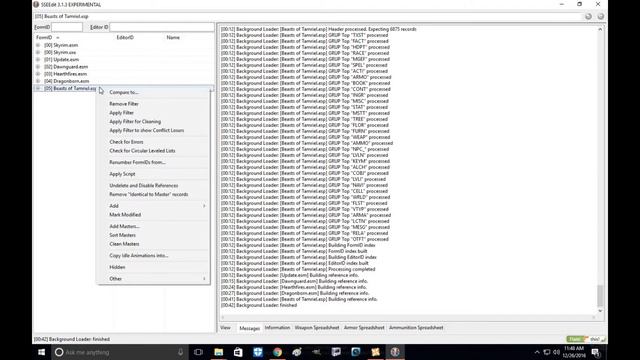SSEEdit Script - Fix Oldrim Mods Waterflow Tutorial