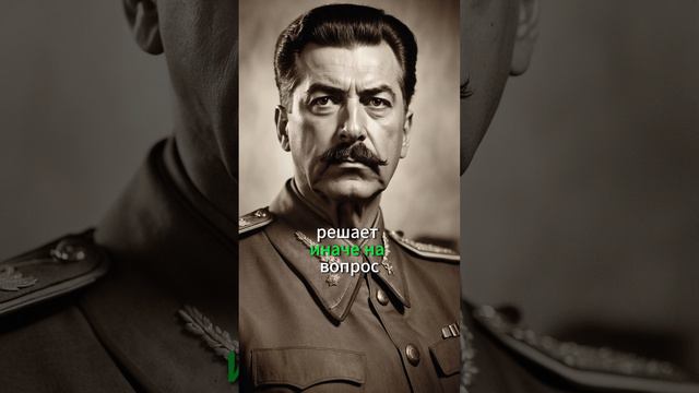 Сталин: ответ, изменивший Историю #shorts #история