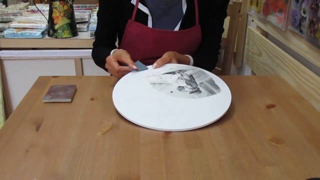 Decoupage tutorial - DIY. Shabby chic. How to make vintage clock. Serviettage DIY