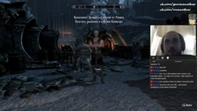 Skyrim - ЛЕГЕНДАРНАЯ СЛОЖНОСТЬ + СОН/ЕДА/ЖАЖДА (Котик выживает)