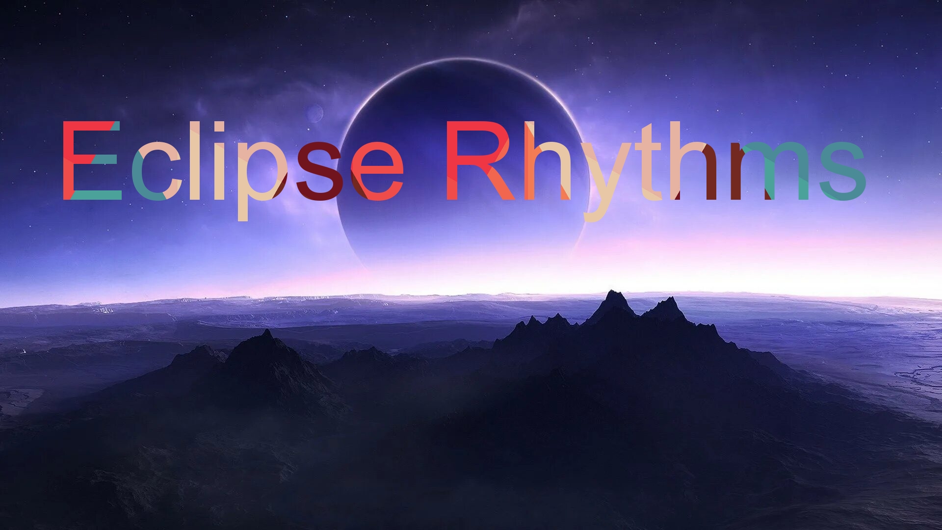 lunar stars 
( 달의 별 )
(이클립스 리듬)
"Eclipse Rhythms