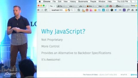 Keynote - The Future of Video by Darcy Clarke at jQuery Conf 2015