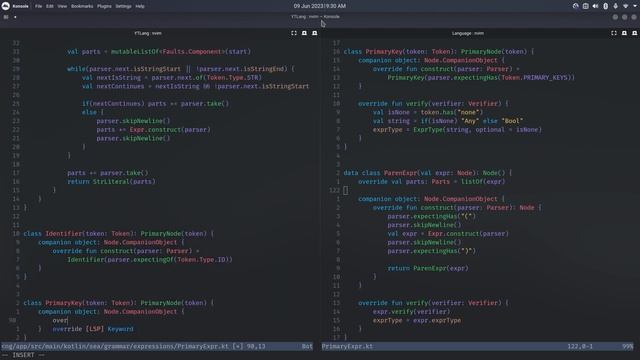 Create a Programming Language - Episode 7: Parsing All Primary Expressions