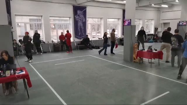 Меч и баклер мужчины 2 ристалище