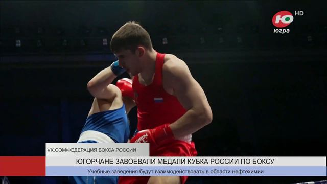 Югорские боксёры завоевали медали Кубка России
