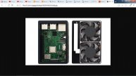 Обзор охлаждение корпус вентилятор нагрев греется разбэри расбэри пай пи 4 raspberry pi 4 малина