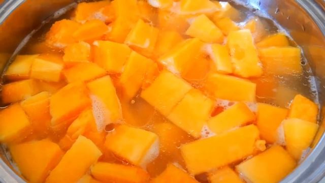 Суп-пюре из тыквы