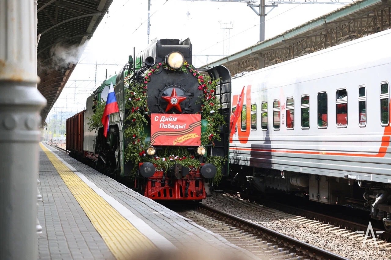 Дарья Борисова посетила мероприятие с прибытием «Поезда Победы»