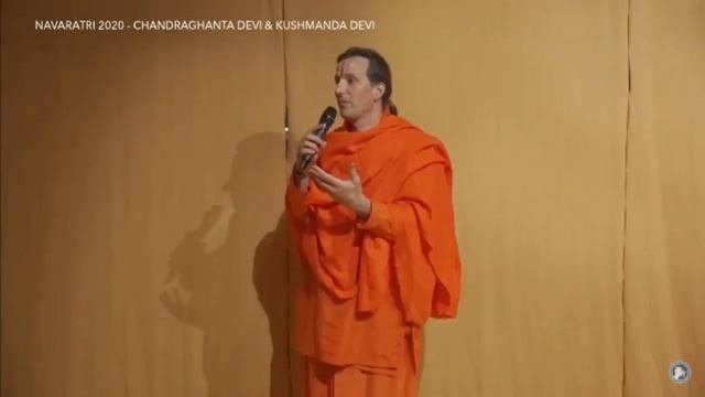 Tradução: Introdução Navaratri dias 3 e 4 Chandraghanta e Kushmanda Devi 2020 Swami Aniruddha