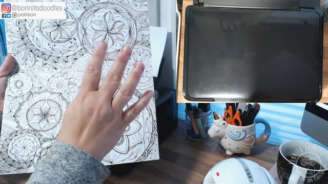 How to scan A3 on an A4 printer - revamped!