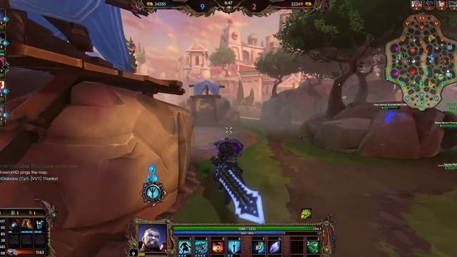 Smite: (Conquest) Tyr solo vs Erlang Shen: This stays with us kings only