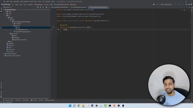 1/2 | RESTful | File Uploader App | Spring Boot | IntelliJ | Postman | Development from SCRATCH