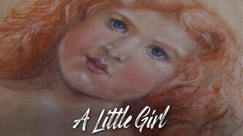 ПОРТРЕТ девочки РИСУЮ сухой пастелью и цветными карандашами | A little girl