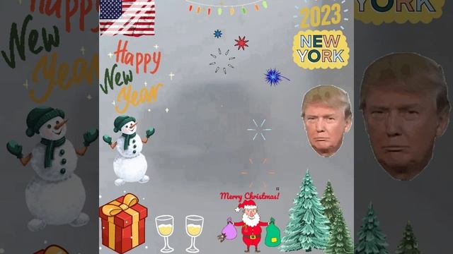 Дональд Трамп - снежное буги (2023)