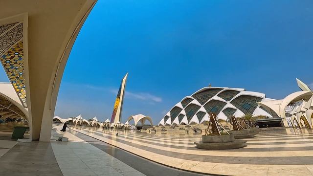 Virtual Walking Tour Masjid Raya AL-JABBAR Bandung | Another new Icon of West Java Province