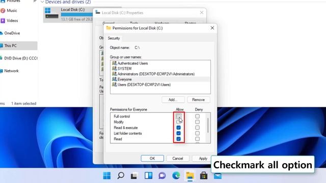 You Don’t Currently Have Permission to Access This Folder Windows 11 - 3 Fix
