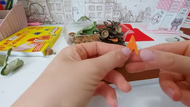 ОСЕННЯЯ ПОДЕЛКА // Сова из шишек // Поделка из шишек своими руками