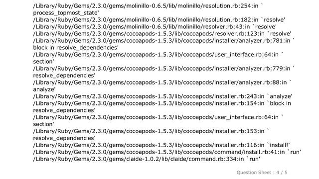 iOS : CocoaPods could not find compatible versions for pod "Firebase/Coreâ€� | cloud_firestore, Flu