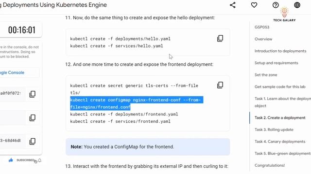 Deployment Using Kubernetes Engine - Blue Green|Canary Deployments - LAB | QwikLabs with explanatio