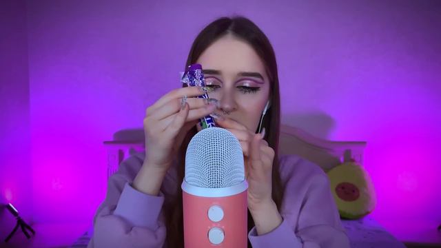 Фиолетовый асмр💜✨purple asmr✨💜