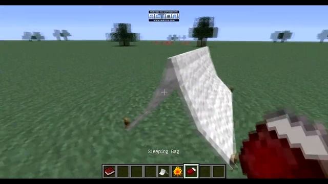 (Minecraft)Обзор мода The Camping Mod.