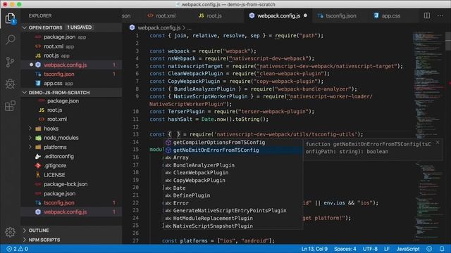 NativeScript From Scratch Part 2: TypeScript and Webpack Configuration