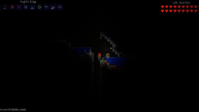 TERRARIA HARD MODE ep.1 :Molten Bow