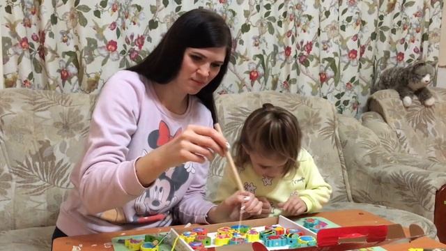 Распаковка игра РЫБАЛКА. Влог от ANGELINA LIFE.
