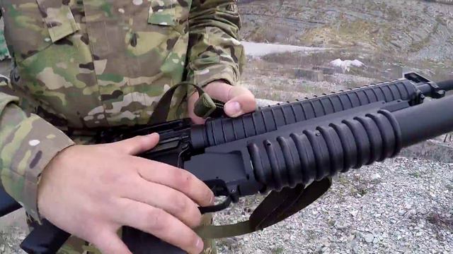 ОБЗОР GP - M203 Grenade Launcher airsoft страйкбол