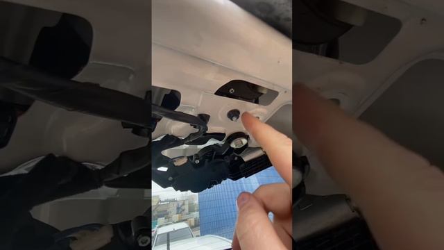 KIA Picanto ремонт ручки багажника #automobile #кнопка #Shorts #авто