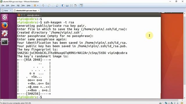 Learn Kubernetes in 90 Minutes | Kubernetes on AWS using Kops | Generate public private key pair