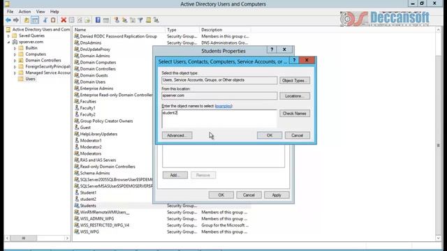 Part 4 - Creating users and groups in Active Directory - SharePoint Tutorial