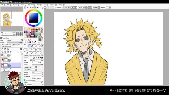 All Might | Hero Academia SPEEDPAINT