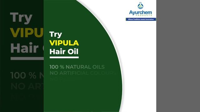Vipula oil & Shampoo l  Ayurchem Products l Product Animation l Spark Designo