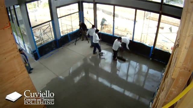 Polishing Concrete Amberly TimeLapse