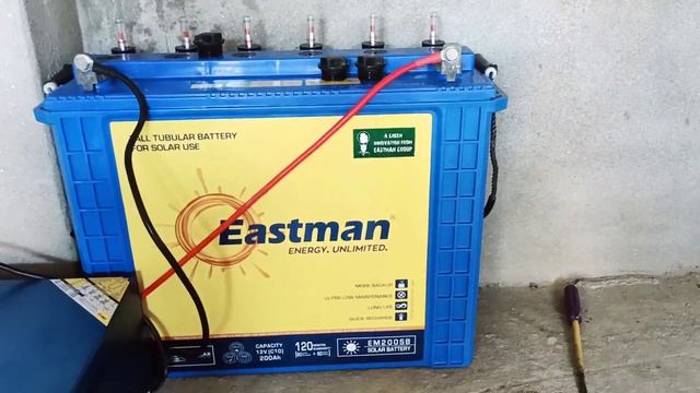 होटल पर लगाया सबकुछ चलाया, // Eastman 10 Years Warranty Battery, // Top One Inverter battery price