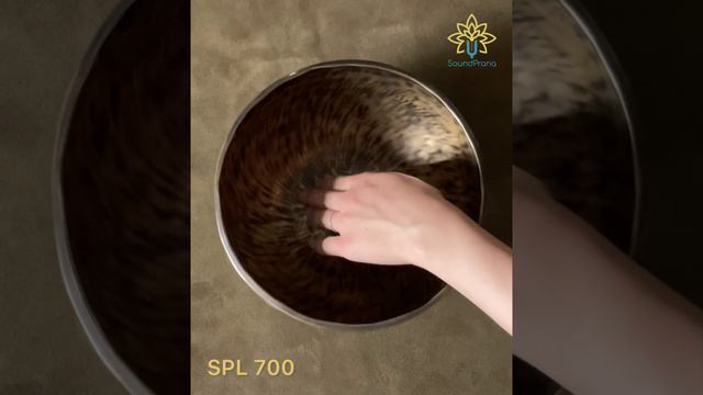 SPL 700 Тибетская Поющая Чаша «Лингам(Tiger Eye)»