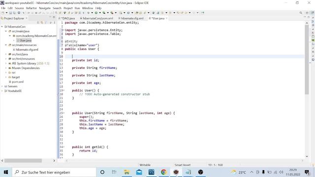 Java Hibernate Einführung - Setup | JPA und Hibernate Tutorial