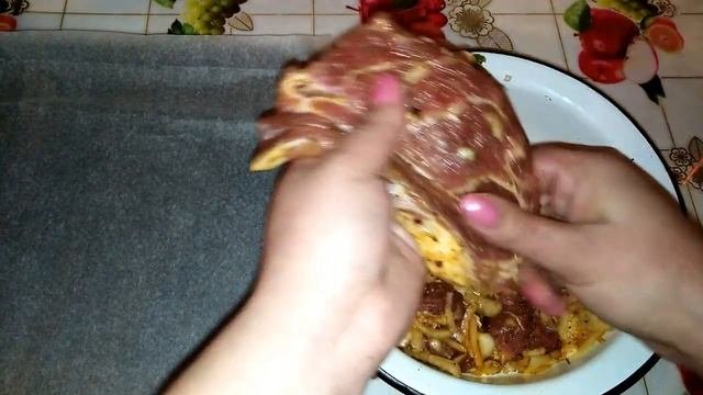 Мясо по - французски. НА КУХНЕ У ЦЫГАНОЧКИ.мясопофранцузски