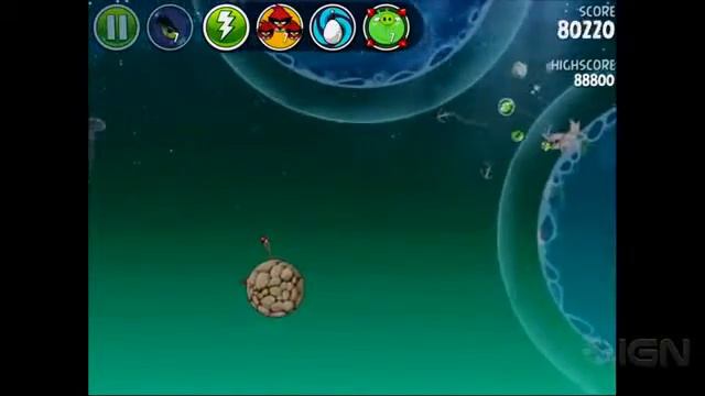 Angry Birds Space Pig Dipper Level 6-10 3-Star Walkthrough140