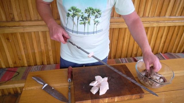 ШАШЛЫК ИЗ БАРАНЬИХ СЕРДЕЦ
