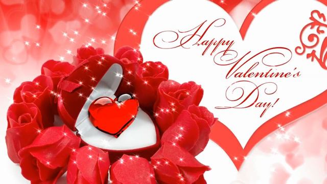 С днем всех Влюбленных! Красивое Поздравление! 💖Happy Valentinе"s Day